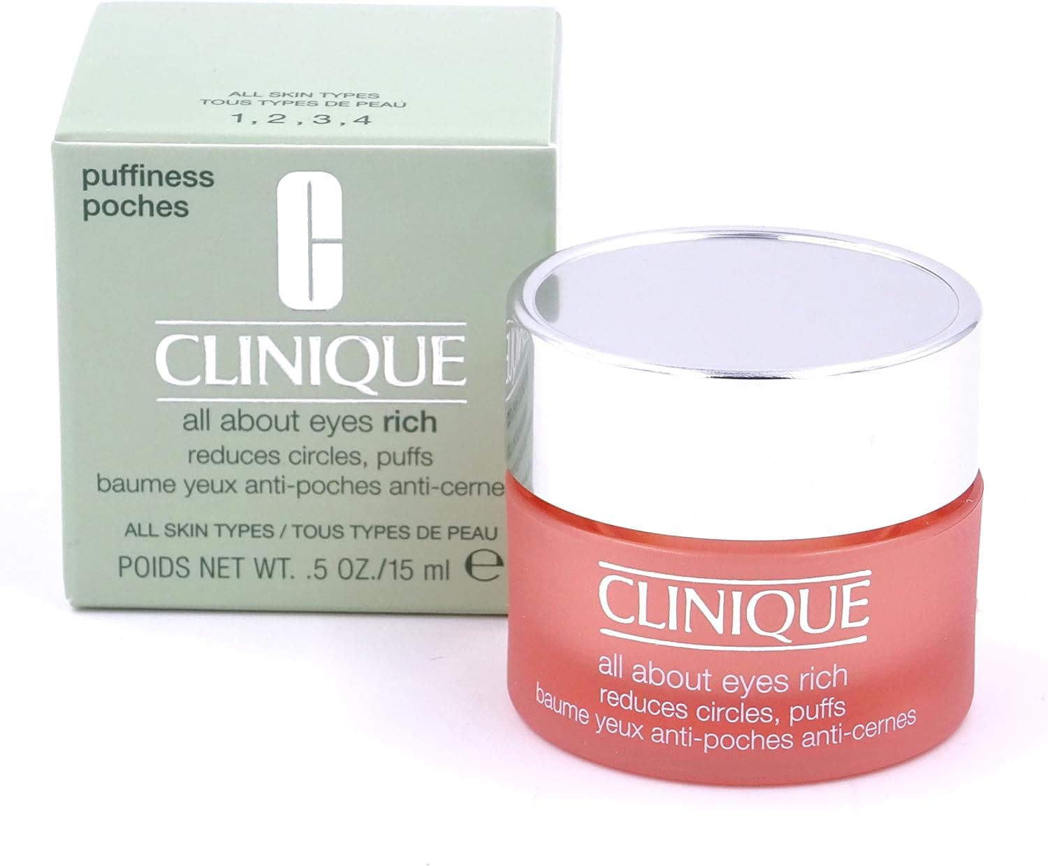 کرم دور چشم Clinique مدل All About Eyes Rich 15ml کرم دور چشم Clinique مدل All About Eyes Rich 15ml