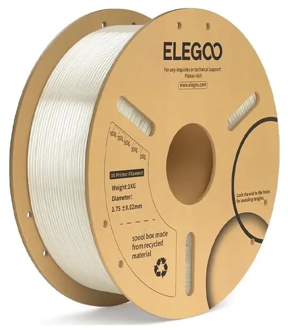 فیلامنت ELEGOO PLA+ نیمهشفاف فیلامنت ELEGOO PLA+ نیمهشفاف
