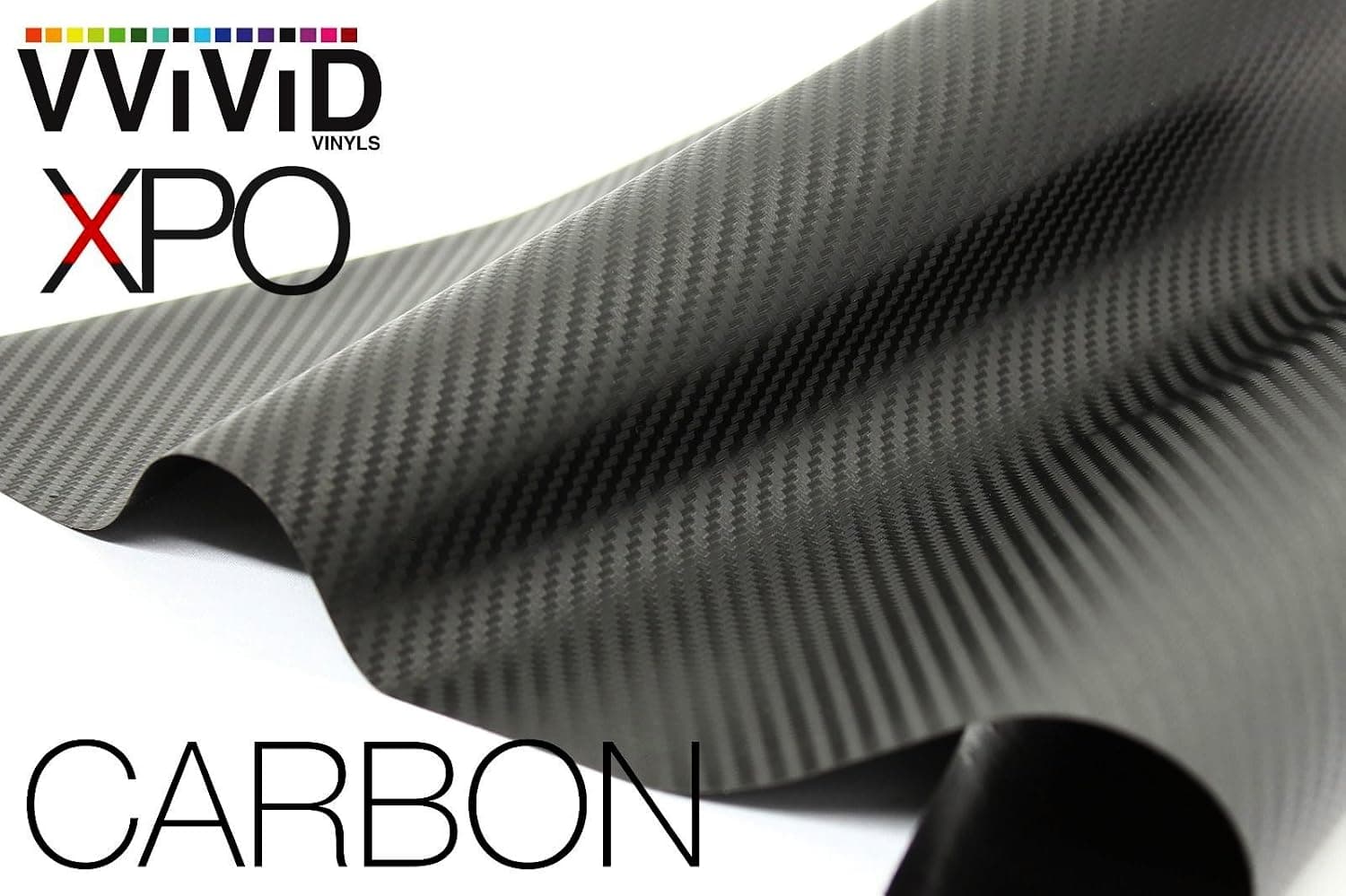 رول وینیل روکش خودرو VViViD فیبر کربن مشکی XPO 5ft x 1ft Air Release رول وینیل روکش خودرو VViViD فیبر کربن مشکی XPO 5ft x 1ft Air Release