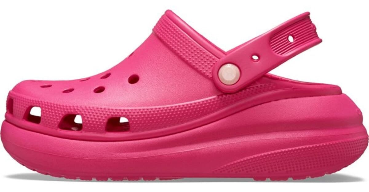 کلاگ زنانه Crocs Crush Clog صورتی مدل 207521-6ZQ کلاگ زنانه Crocs Crush Clog صورتی مدل 207521-6ZQ