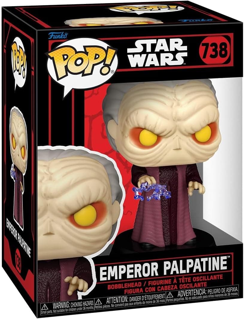 فیگور Funko مجموعه Star Wars مدل Darkside امپراتور Palpatine فیگور Funko مجموعه Star Wars مدل Darkside امپراتور Palpatine