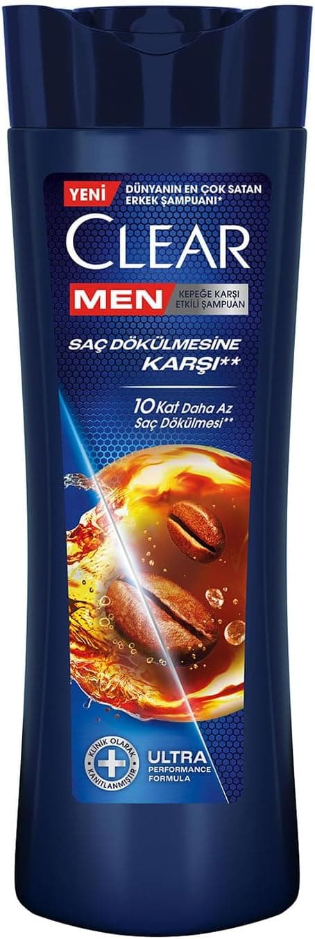 شامپو مردانه Clear ضد شوره و ریزش مو عصاره دانه قهوه 350 ml شامپو مردانه Clear ضد شوره و ریزش مو عصاره دانه قهوه 350 ml