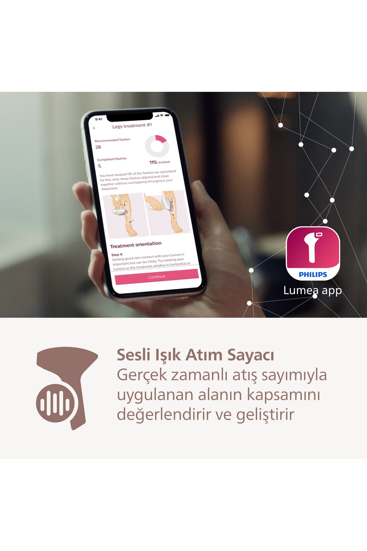 دستگاه IPL رفع موهای زائد بدن، صورت و بیکینی Philips سری Lumea 9900 با اپلیکیشن SkinAI، 3 سری و کیف مدل BRI953/01 دستگاه IPL رفع موهای زائد بدن، صورت و بیکینی Philips سری Lumea 9900 با اپلیکیشن SkinAI، 3 سری و کیف مدل BRI953/01