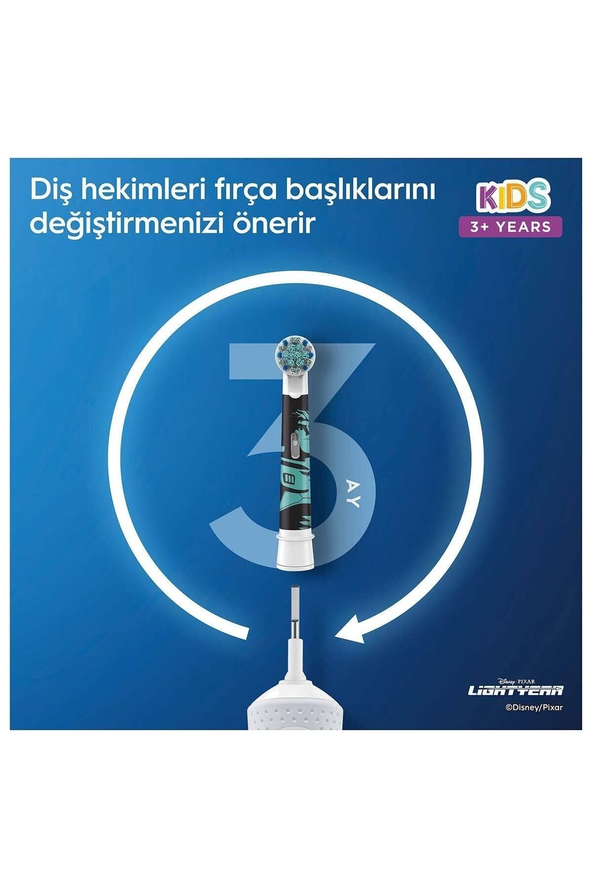 مسواک شارژی کودک Oral-B سری ویژه Lightyear با برس فوقالعاده نرم مدل D100 بههمراه محفظه مسواک شارژی کودک Oral-B سری ویژه Lightyear با برس فوقالعاده نرم مدل D100 بههمراه محفظه