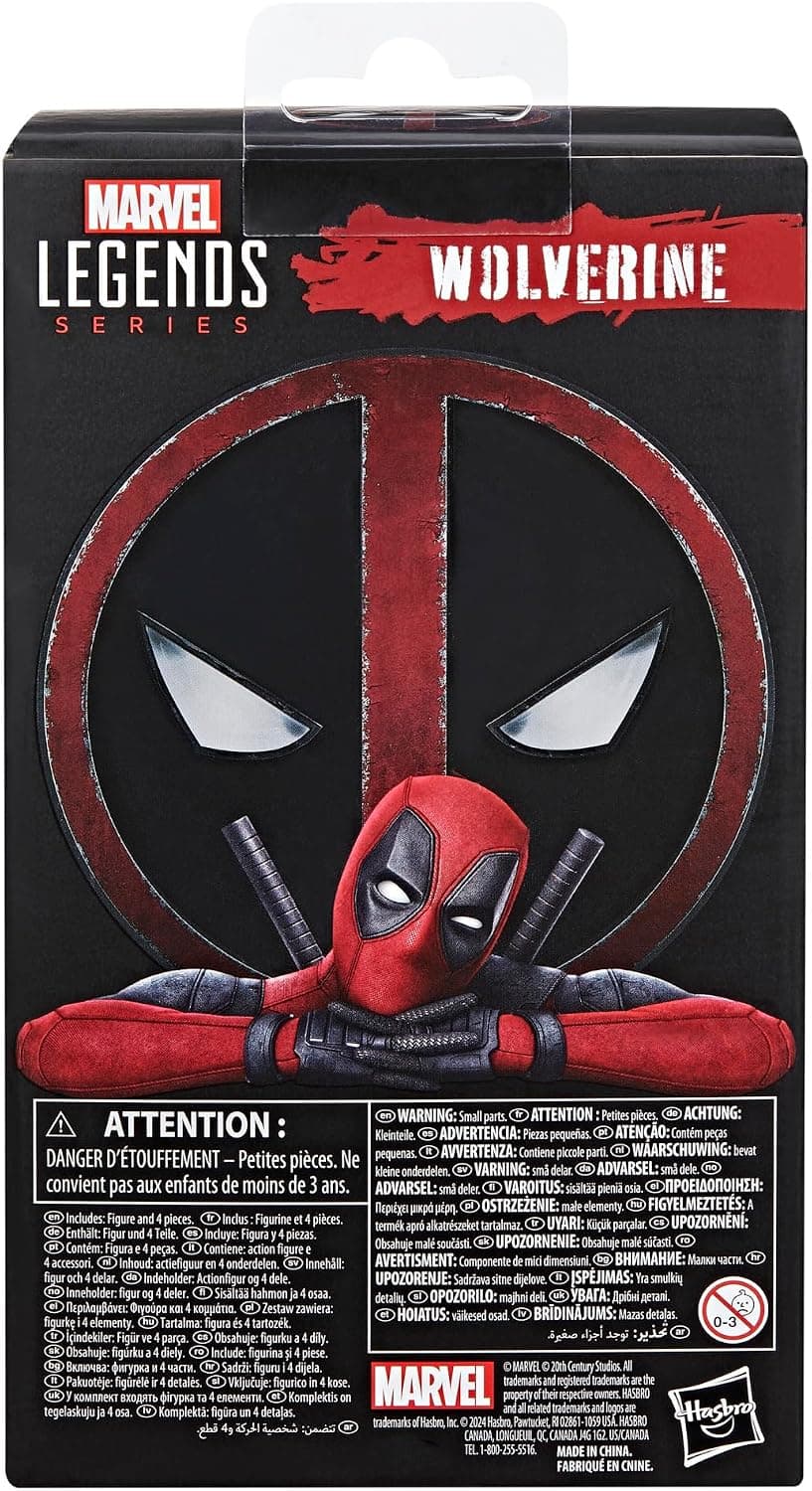 فیگور اکشن کلکسیونی بزرگسالان 6-Inch Hasbro Gaming Marvel Legends Series Wolverine, Deadpool 2 فیگور اکشن کلکسیونی بزرگسالان 6-Inch Hasbro Gaming Marvel Legends Series Wolverine, Deadpool 2