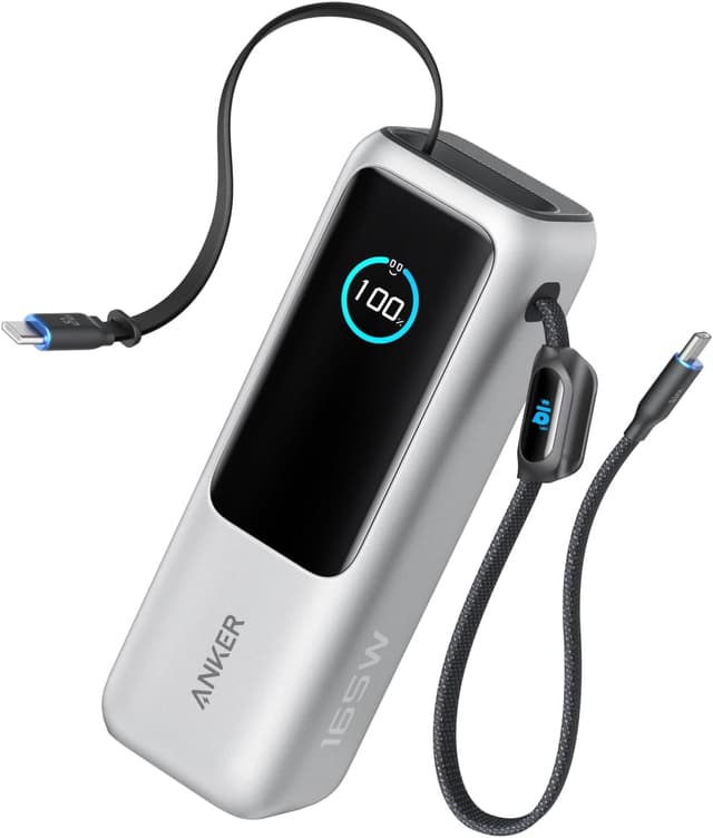پاوربانک مخصوص لپتاپ Anker با ظرفیت 25,000mAh و توان خروجی کلی 165W پاوربانک مخصوص لپتاپ Anker با ظرفیت 25,000mAh و توان خروجی کلی 165W