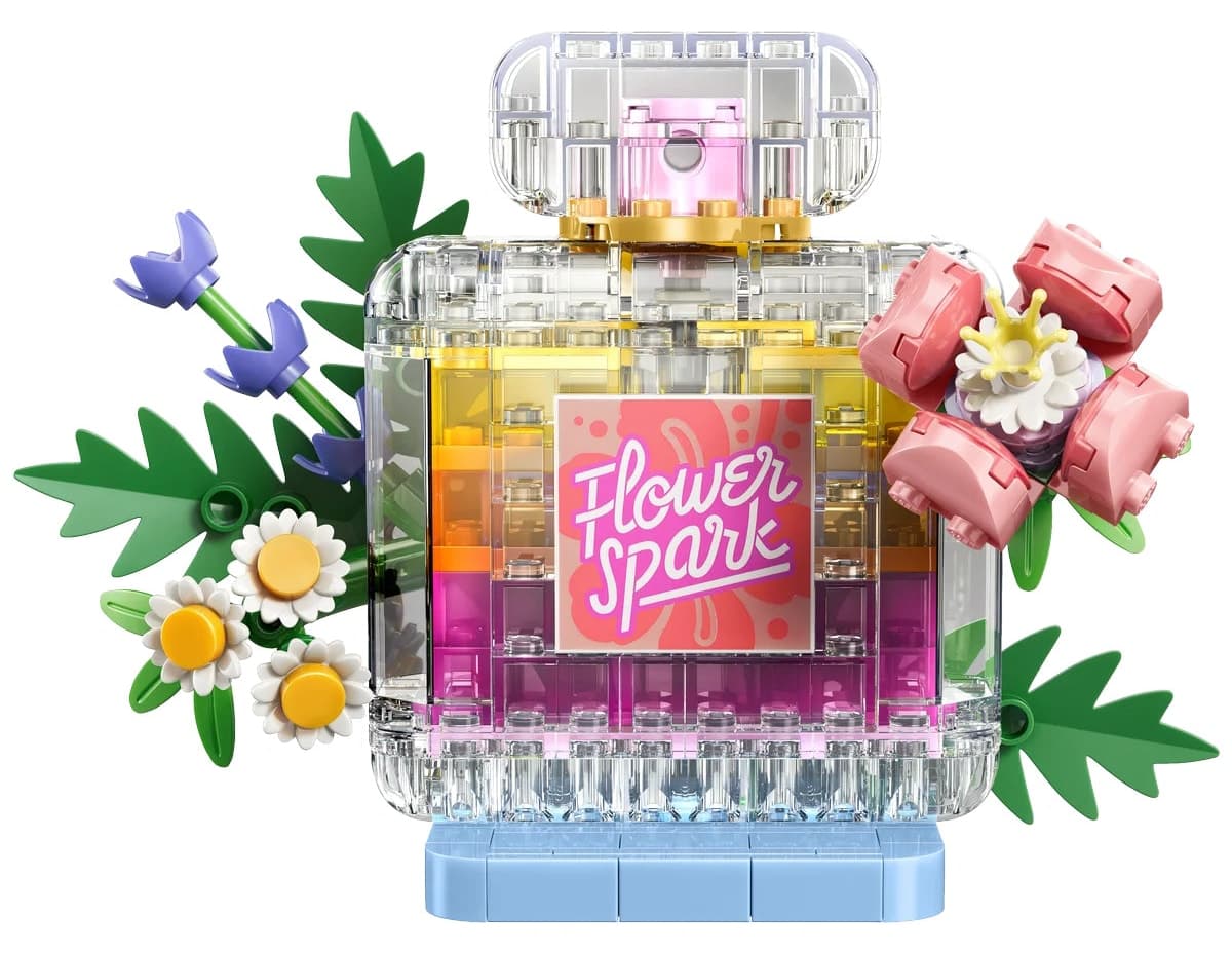 لگو Creator بطری عطر تزئینی گلدار 3 در 1 مدل 31383 لگو Creator بطری عطر تزئینی گلدار 3 در 1 مدل 31383