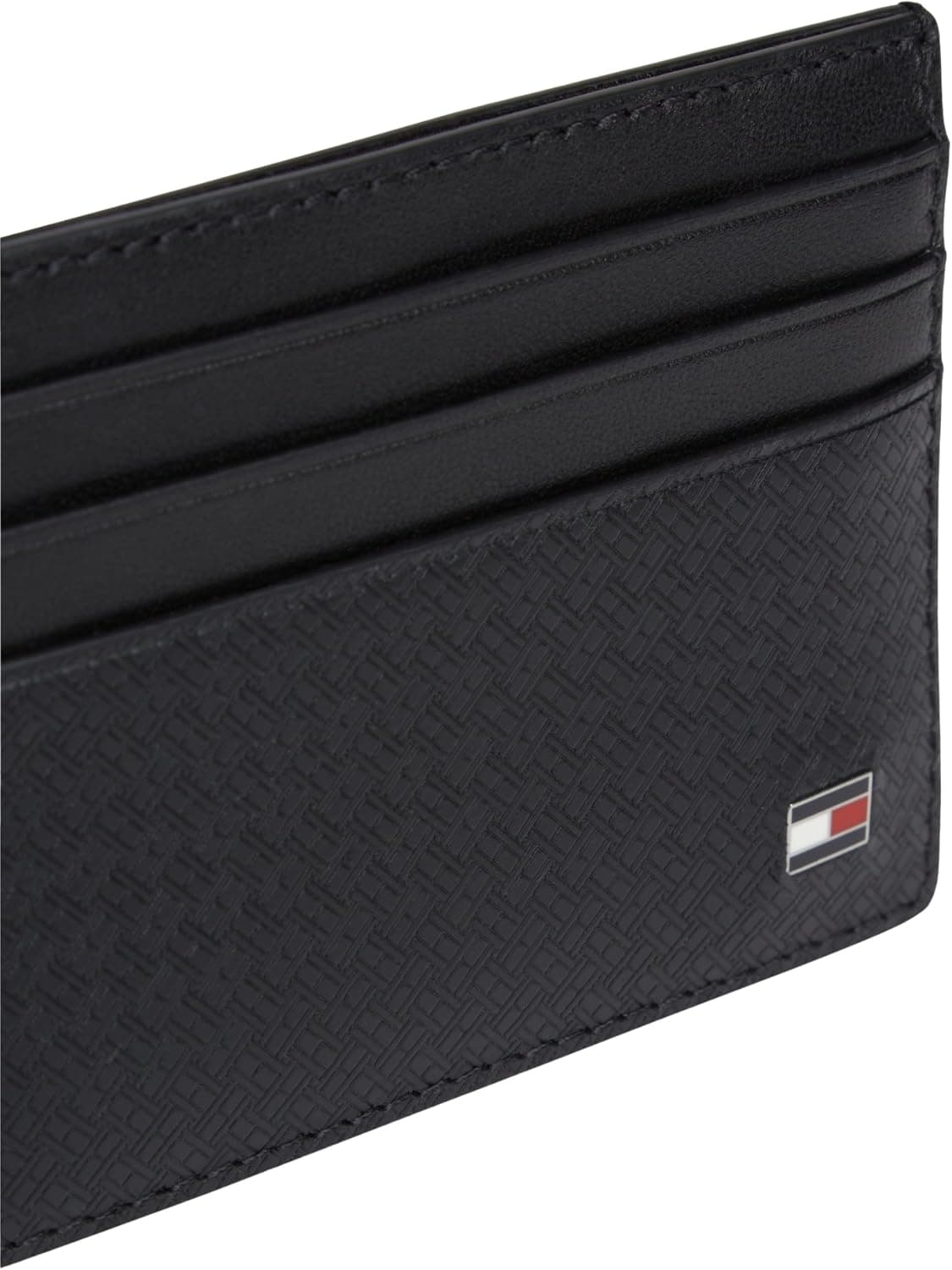 کارتهولدر مردانه Tommy Hilfiger مشکی مدل TH EMBOSS CC HOLDER OS کارتهولدر مردانه Tommy Hilfiger مشکی مدل TH EMBOSS CC HOLDER OS