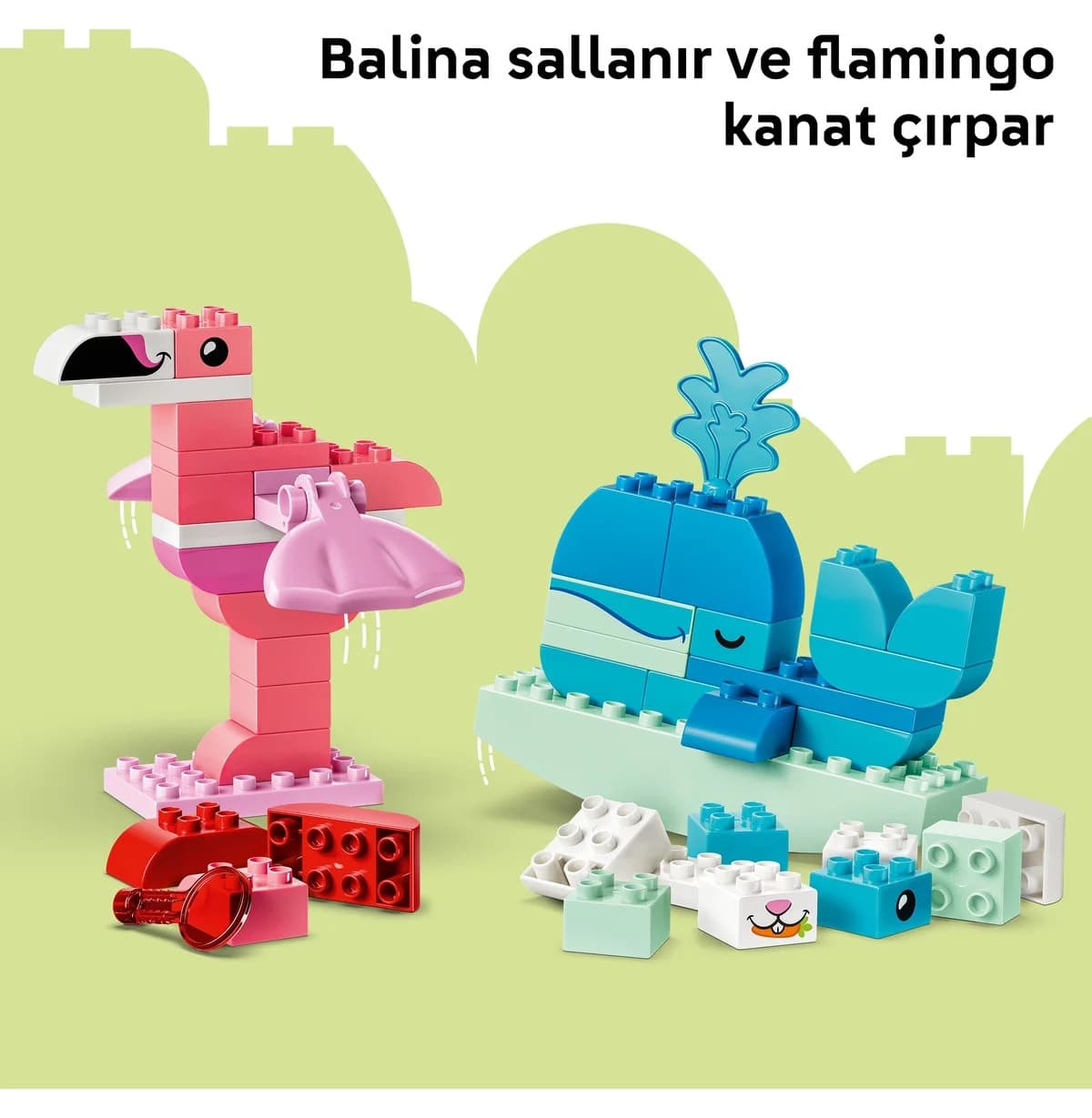 لگو DUPLO آموزشی حیوانات مدل 10472 ۹۴ قطعه 3+ سال لگو DUPLO آموزشی حیوانات مدل 10472 ۹۴ قطعه 3+ سال