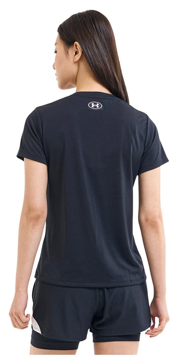 تیشرت زنانه Under Armour مدل Tech Solid یقه گرد مشکی تیشرت زنانه Under Armour مدل Tech Solid یقه گرد مشکی