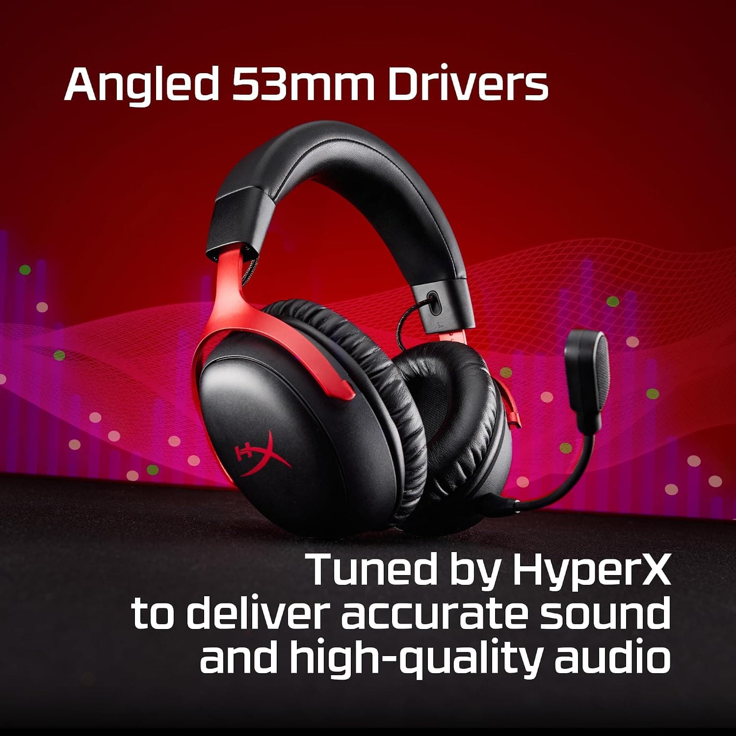 هدست گیمینگ بیسیم HyperX چندپلتفرمی مشکی-قرمز مدل Cloud III S هدست گیمینگ بیسیم HyperX چندپلتفرمی مشکی-قرمز مدل Cloud III S