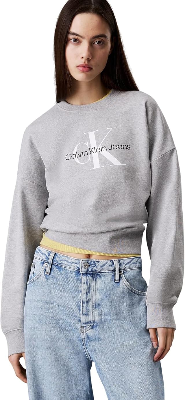 سوئیشرت زنانه Calvin Klein مدل LV047B234GUB1 سوئیشرت زنانه Calvin Klein مدل LV047B234GUB1