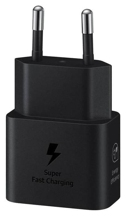 آداپتور شارژ سریع Samsung 25W Type-C مشکی مدل EP-T2510N گارانتی ترکیه آداپتور شارژ سریع Samsung 25W Type-C مشکی مدل EP-T2510N گارانتی ترکیه