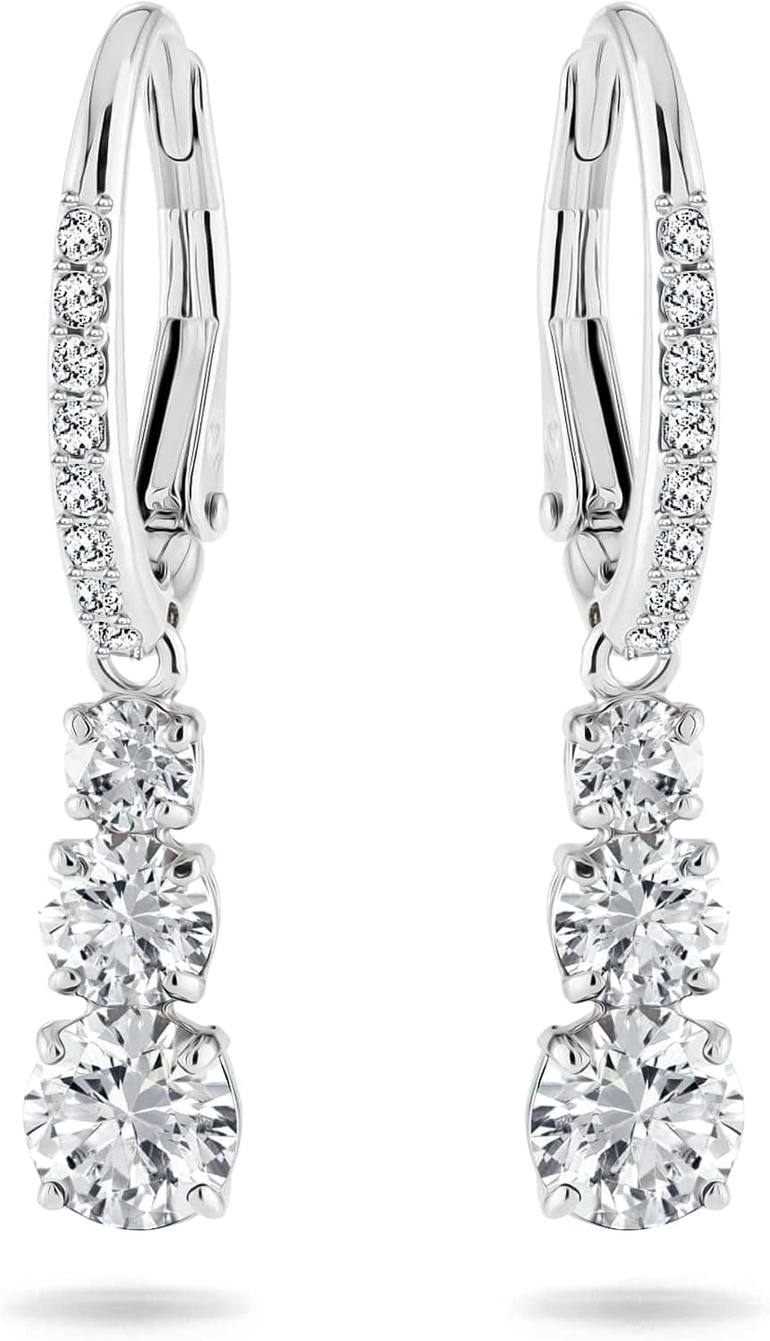 ست گردنبند و گوشواره زنانه Swarovski کریستالی Attract Trilogy ست گردنبند و گوشواره زنانه Swarovski کریستالی Attract Trilogy