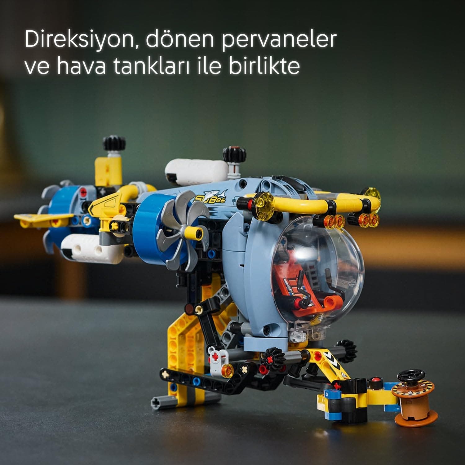 لگو Technic زیردریایی تحقیقاتی اعماق دریا مدل 42201 لگو Technic زیردریایی تحقیقاتی اعماق دریا مدل 42201