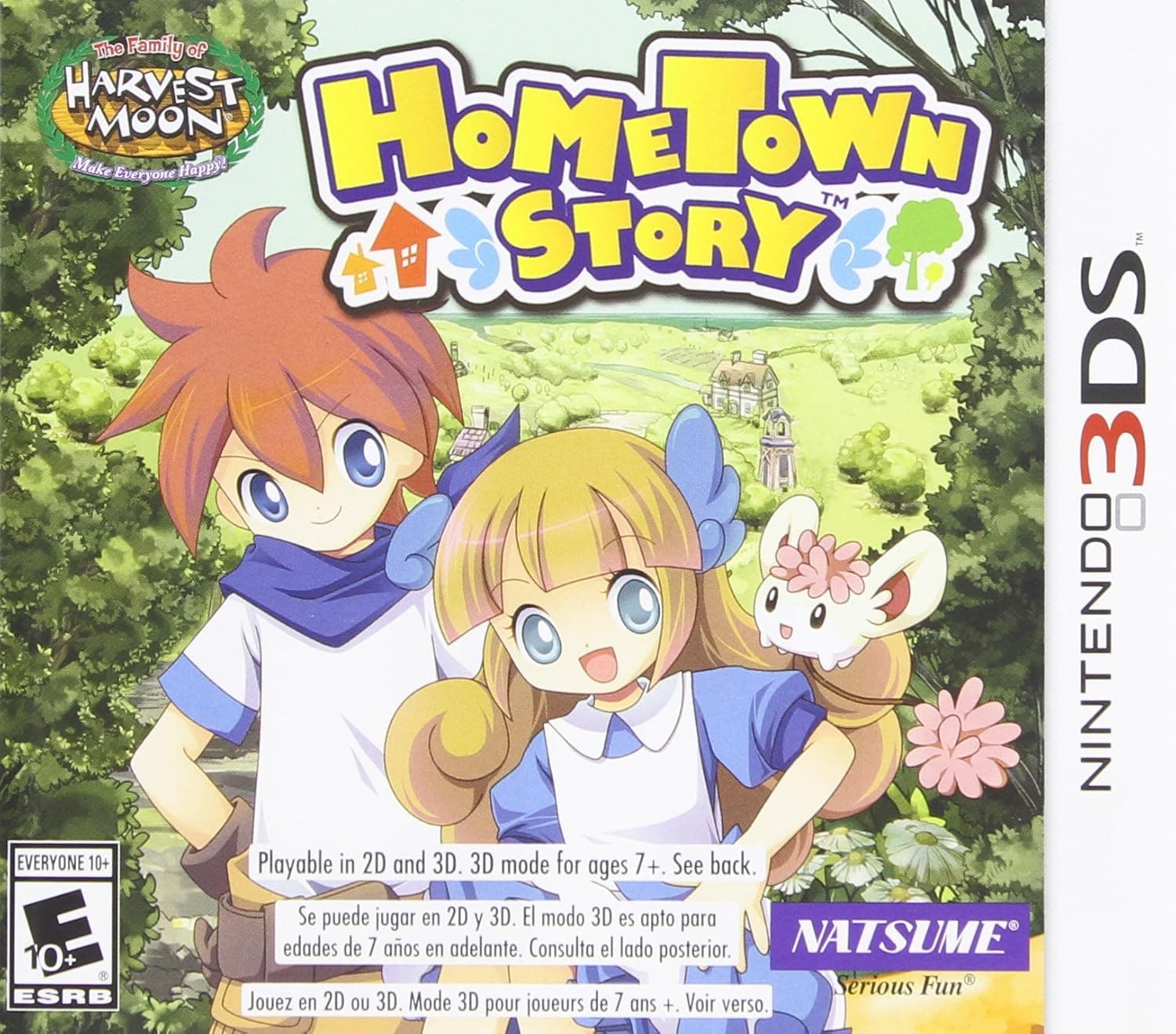 بازی Nintendo 3DS Solutions 2 Go مدل Natsume Hometown Story بازی Nintendo 3DS Solutions 2 Go مدل Natsume Hometown Story