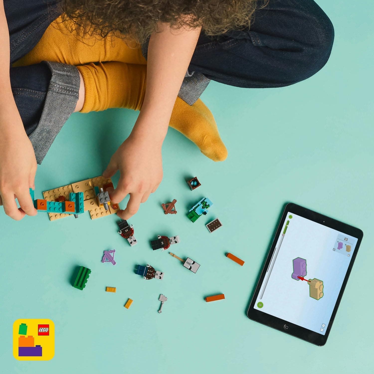 لگو Minecraft گشت صحرایی روستایی سرگردان مدل 21267 لگو Minecraft گشت صحرایی روستایی سرگردان مدل 21267