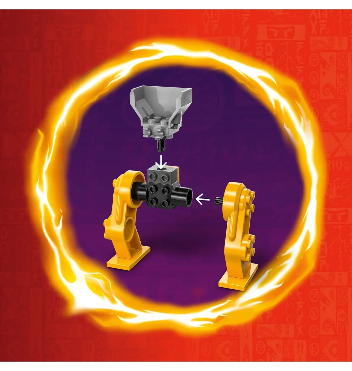 لگو NINJAGO کودکان 4+ ربات جنگی Arin 104 قطعه مدل 71804 لگو NINJAGO کودکان 4+ ربات جنگی Arin 104 قطعه مدل 71804