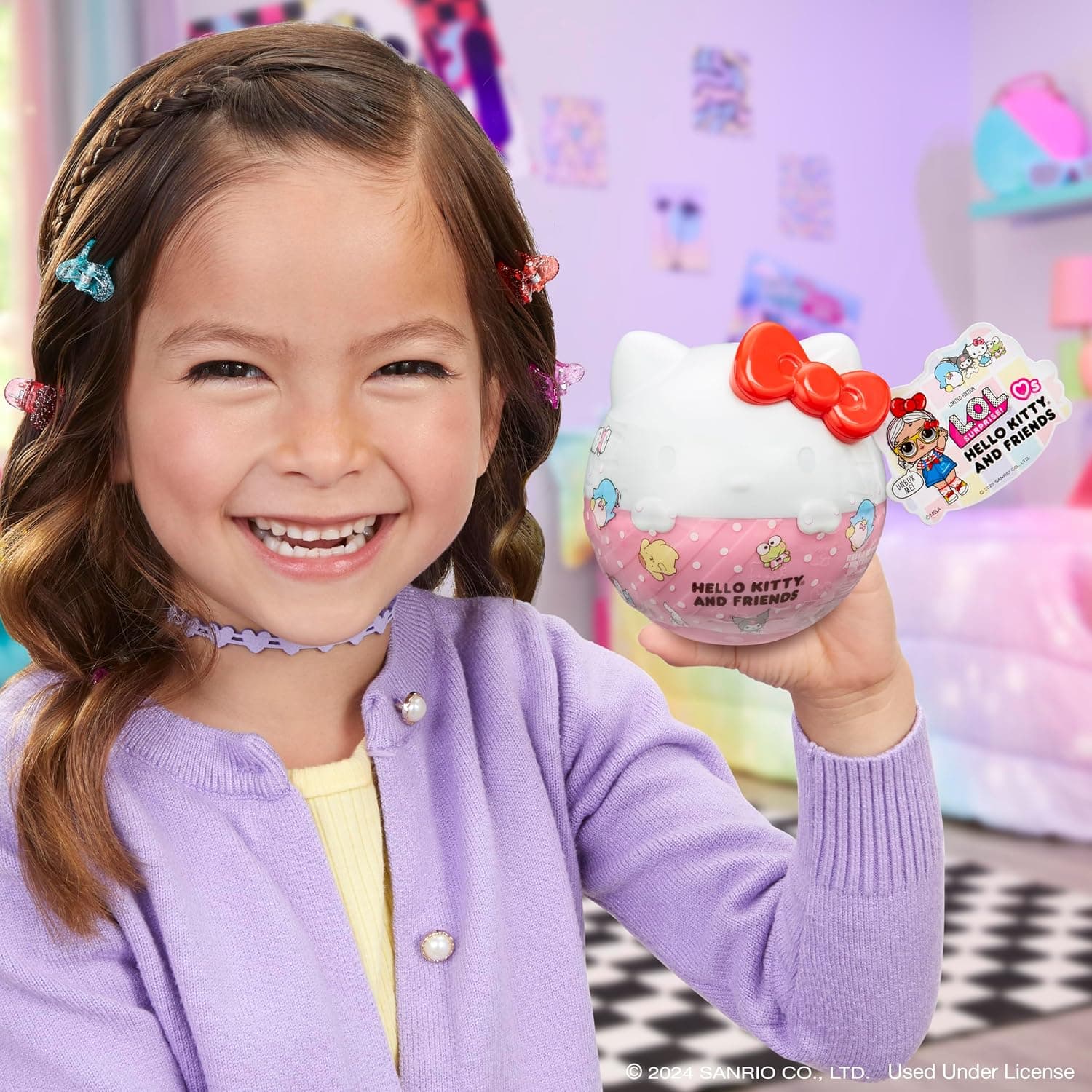 عروسک دخترانه L.O.L. Surprise! مدل Tots Hello Kitty عروسک دخترانه L.O.L. Surprise! مدل Tots Hello Kitty