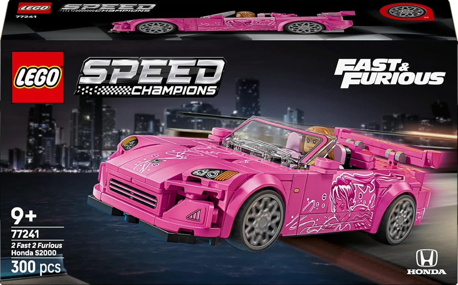 لگو Speed Champions 2 Fast 2 Furious Honda S2000 مدل 77241 لگو Speed Champions 2 Fast 2 Furious Honda S2000 مدل 77241