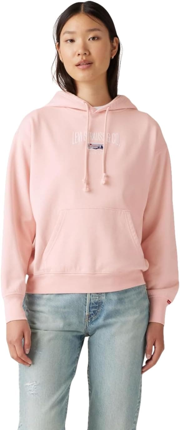 سویشرت کلاهدار زنانه Levi's مدل Graphic Heritage سویشرت کلاهدار زنانه Levi's مدل Graphic Heritage