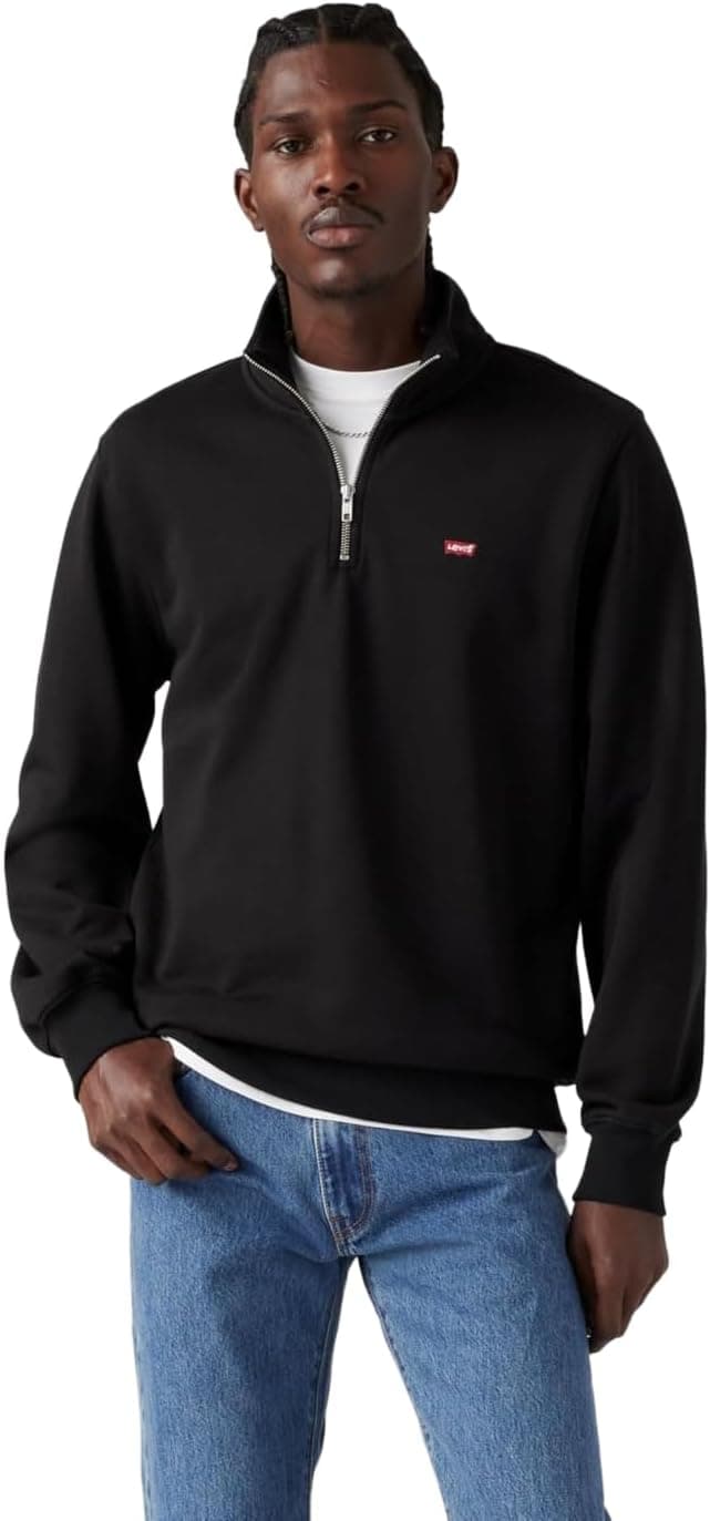 سوئیشرت مردانه Levi's زیپ ربع مدل Original Housemark سوئیشرت مردانه Levi's زیپ ربع مدل Original Housemark