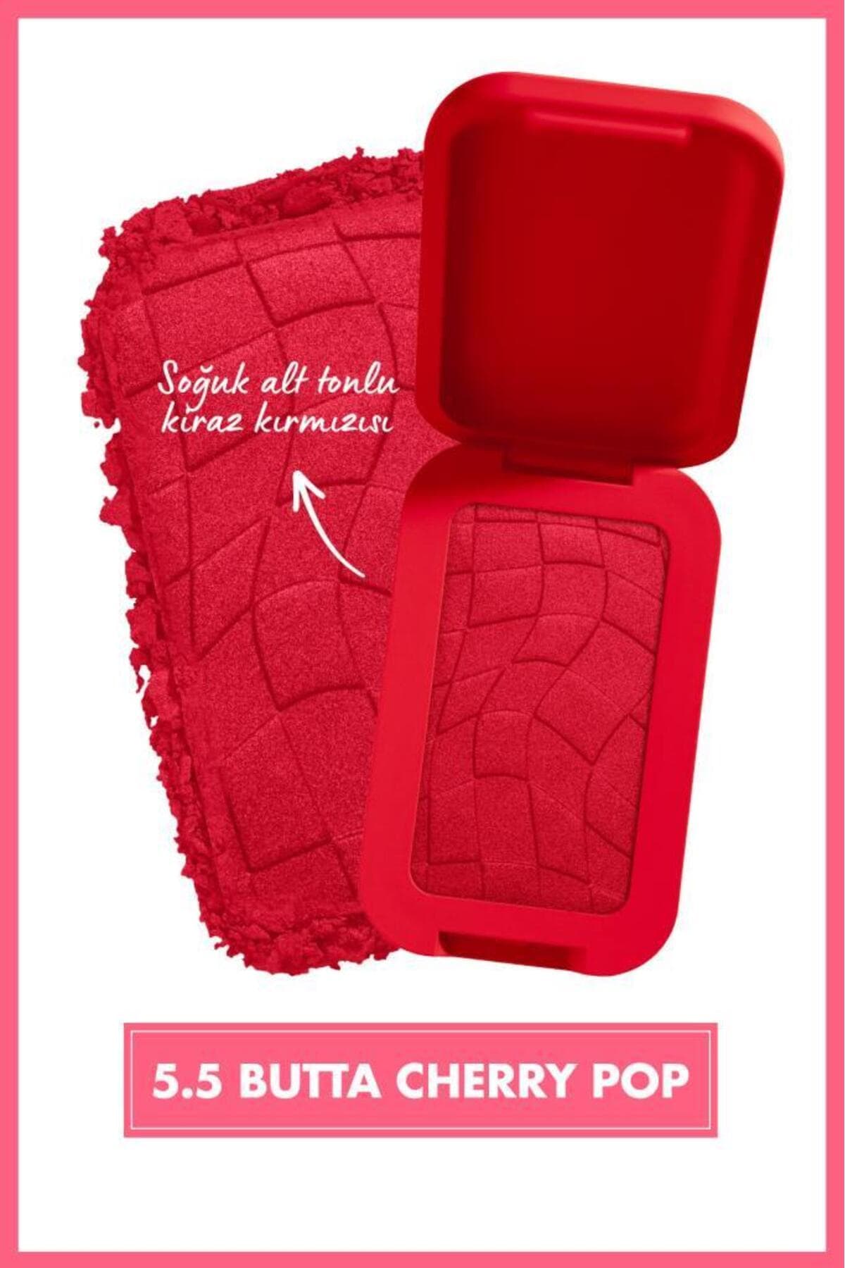 رژگونه کرمی پودری NYX Professional Makeup Buttermelt Blush 5.5 Butta Cherry Pop رژگونه کرمی پودری NYX Professional Makeup Buttermelt Blush 5.5 Butta Cherry Pop