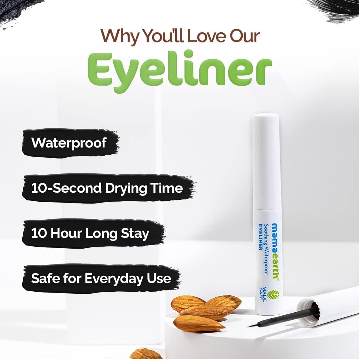 خط چشم ضدآب آرامبخش MAMAEARTH 3.5 ml خط چشم ضدآب آرامبخش MAMAEARTH 3.5 ml
