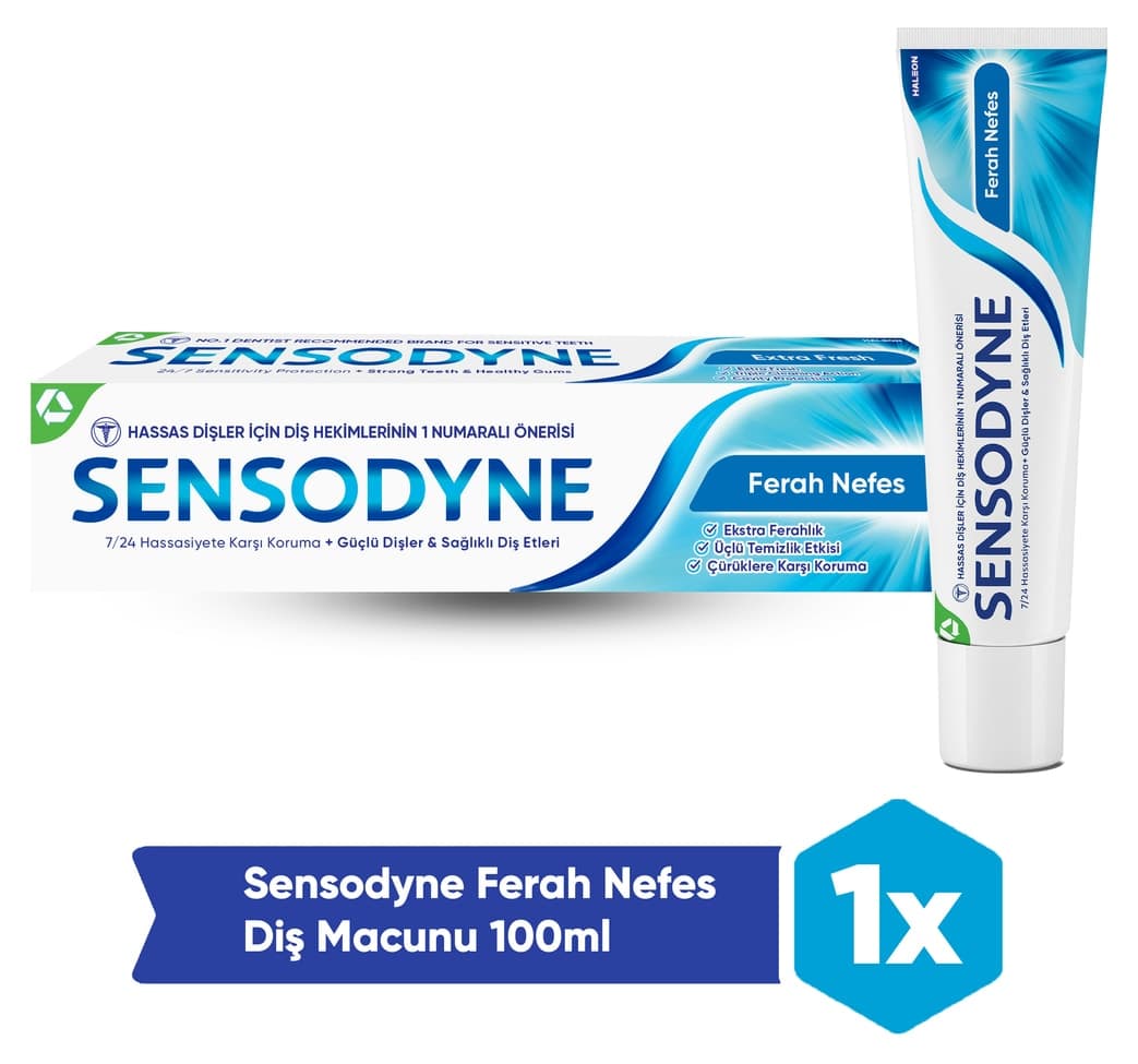 خمیردندان Sensodyne فوقالعاده تازهکننده 100ml خمیردندان Sensodyne فوقالعاده تازهکننده 100ml