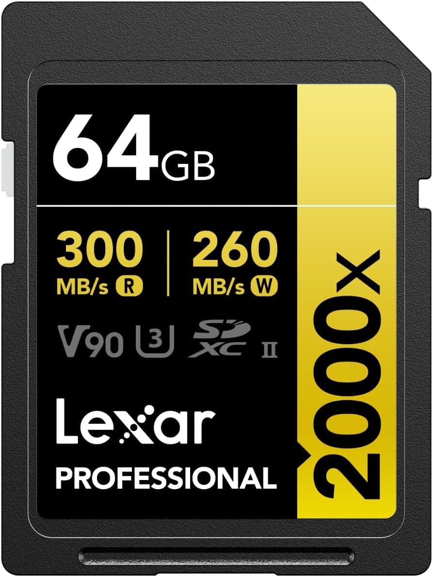 کارت حافظه SDXC دوربین Lexar Professional 2000x ظرفیت 256GB UHS-II U3 V90 مدل LSD2000256G-BNNNU کارت حافظه SDXC دوربین Lexar Professional 2000x ظرفیت 256GB UHS-II U3 V90 مدل LSD2000256G-BNNNU