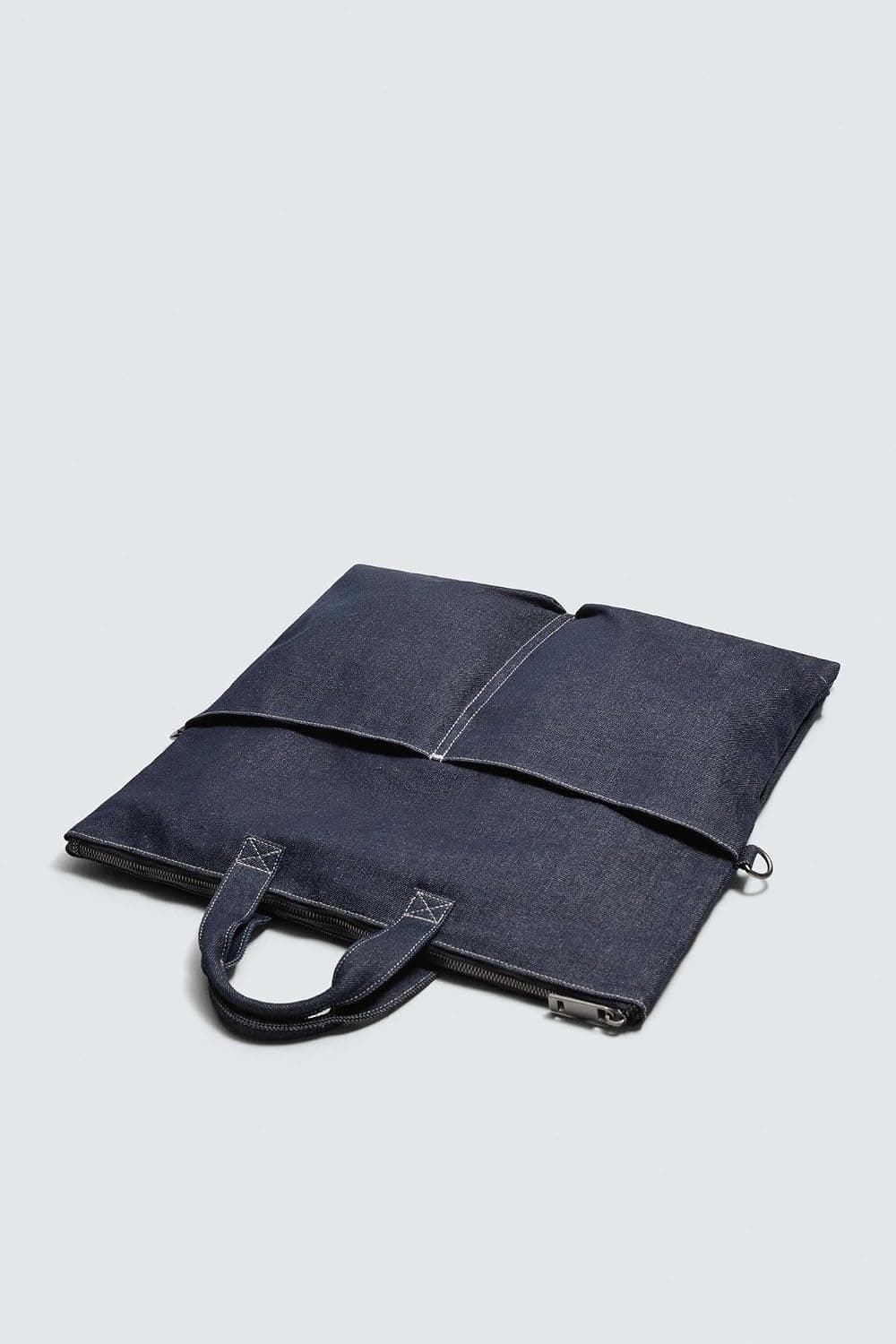 کیف توت زنانه Zara دنیم آبی مدل Standart کیف توت زنانه Zara دنیم آبی مدل Standart