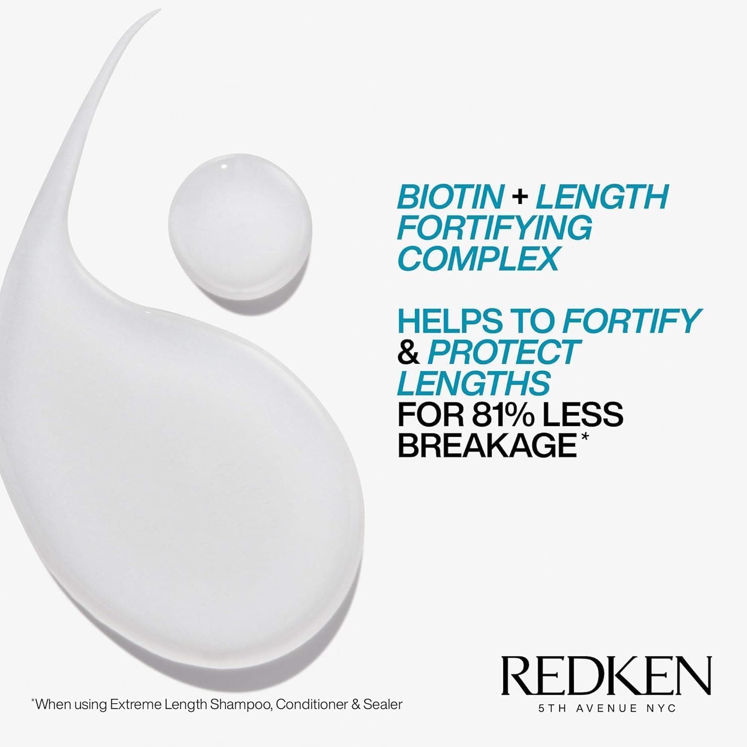 شامپو بیوتین Redken Extreme Length مخصوص موهای بلندتر 300ml شامپو بیوتین Redken Extreme Length مخصوص موهای بلندتر 300ml