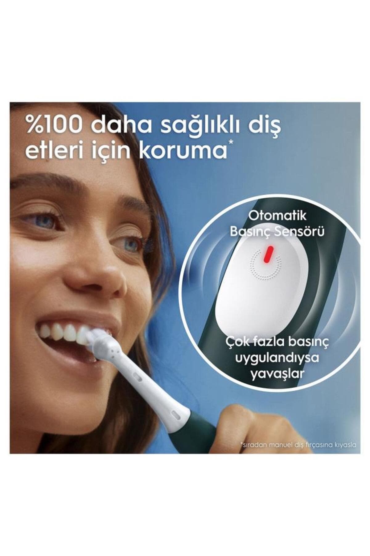 مسواک شارژی Oral-B سبز جنگلی مدل İo 2 با 1 سری مسواک و 1 کیف سفر مسواک شارژی Oral-B سبز جنگلی مدل İo 2 با 1 سری مسواک و 1 کیف سفر