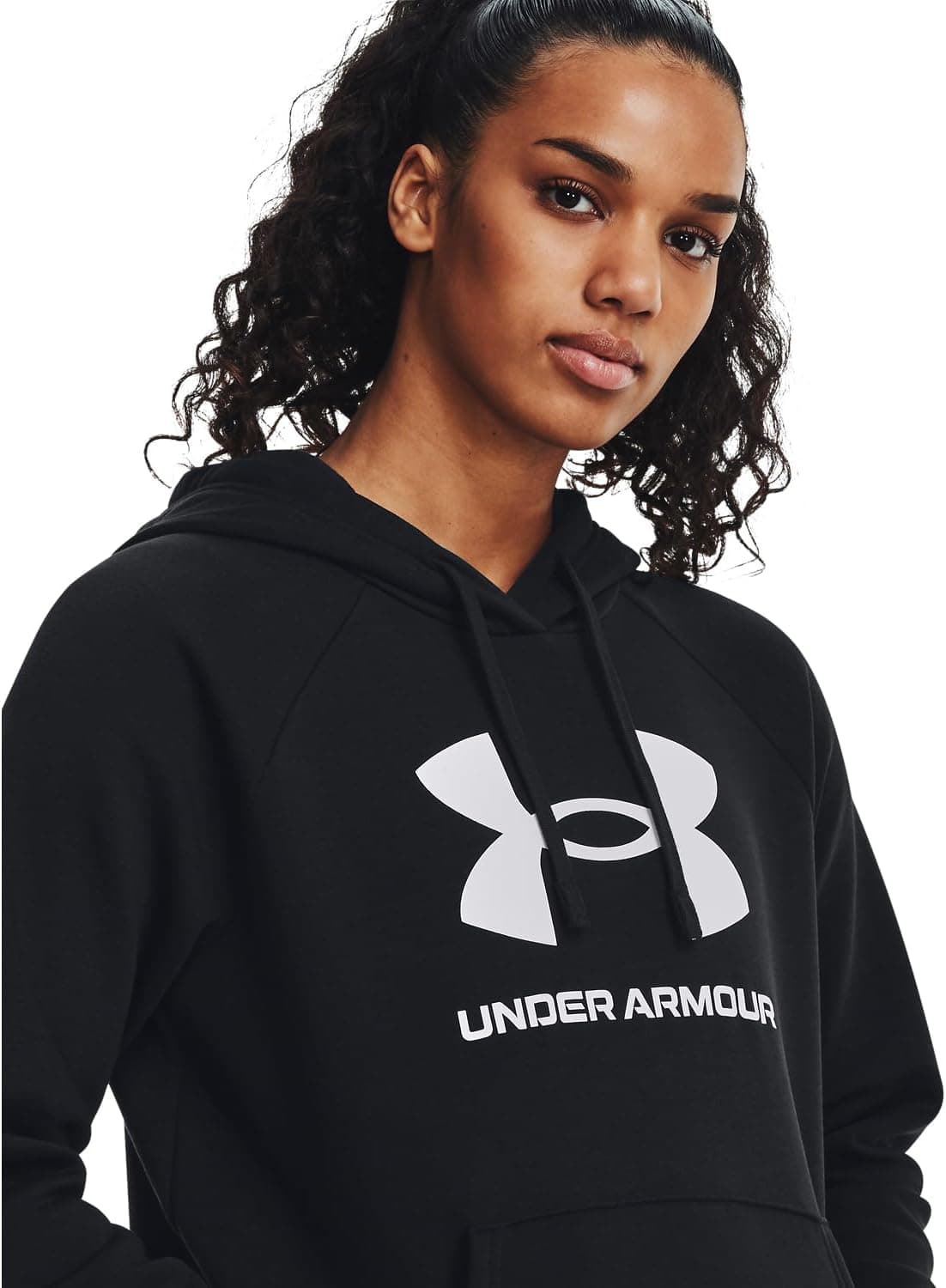 هودی زنانه Under Armour Rival Fleece با لوگوی بزرگ هودی زنانه Under Armour Rival Fleece با لوگوی بزرگ