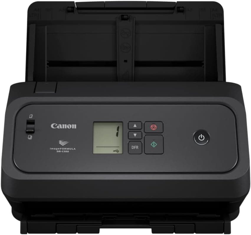 اسکنر اسناد کامپکت A4 Canon imageFORMULA مدل DR-C350 اسکنر اسناد کامپکت A4 Canon imageFORMULA مدل DR-C350