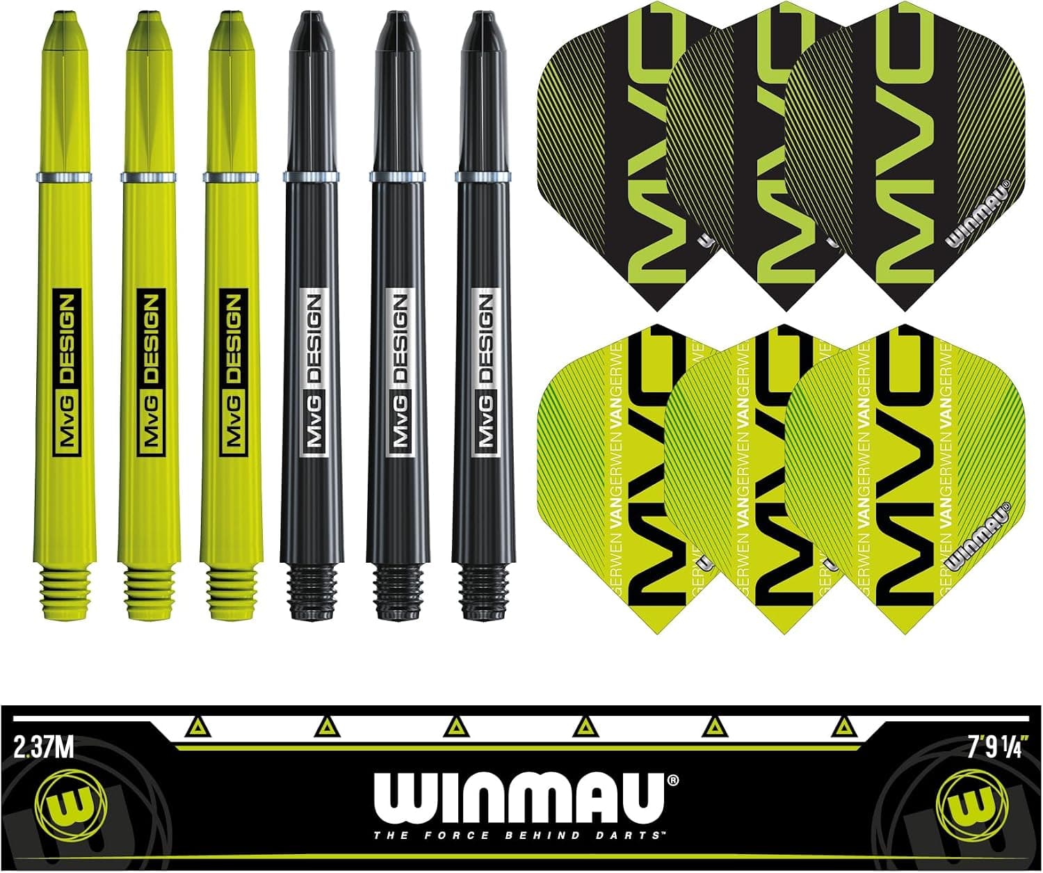 ست دارت WINMAU Michael van Gerwen MvG با تخته دارت، کابینت، محافظ، دارت و لوازم جانبی ست دارت WINMAU Michael van Gerwen MvG با تخته دارت، کابینت، محافظ، دارت و لوازم جانبی