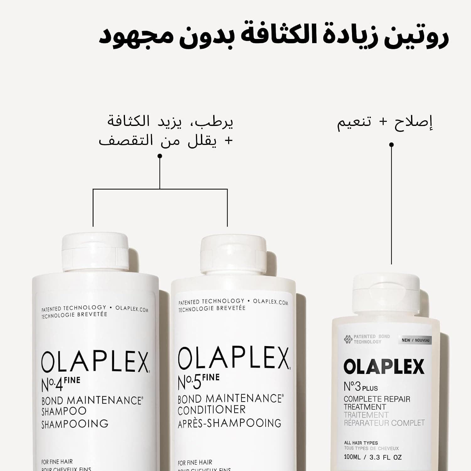 درمان ترمیم کامل مو قبل از شامپو Olaplex N°.3PLUS 100 mL درمان ترمیم کامل مو قبل از شامپو Olaplex N°.3PLUS 100 mL