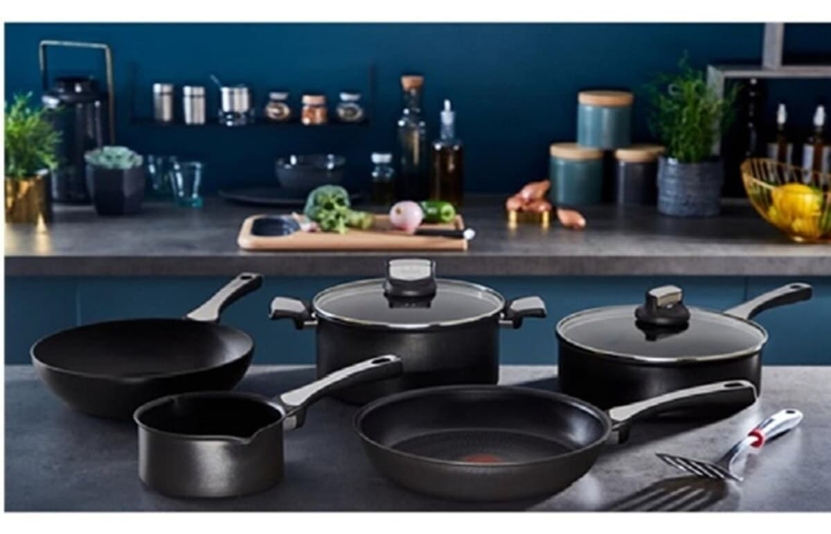 ست 3 تایی تابه TEFAL Titanyum 6X UnlimitedOne با کف القایی 20/24/28 Cm مدل 2100116646 ست 3 تایی تابه TEFAL Titanyum 6X UnlimitedOne با کف القایی 20/24/28 Cm مدل 2100116646