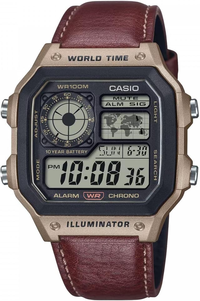 ساعت مردانه Casio کلاسیک مدل AE-1200WHL-5AVEF ساعت مردانه Casio کلاسیک مدل AE-1200WHL-5AVEF