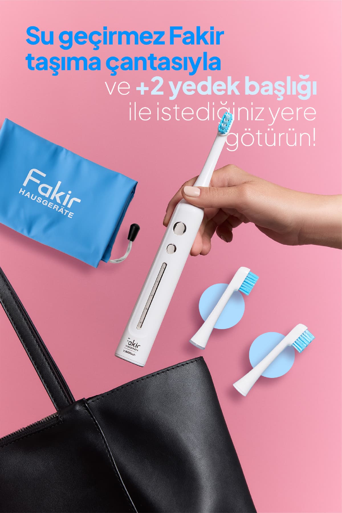 مسواک 2in1 Fakir Probiwash Sonic & Ultrasonic مسواک 2in1 Fakir Probiwash Sonic & Ultrasonic