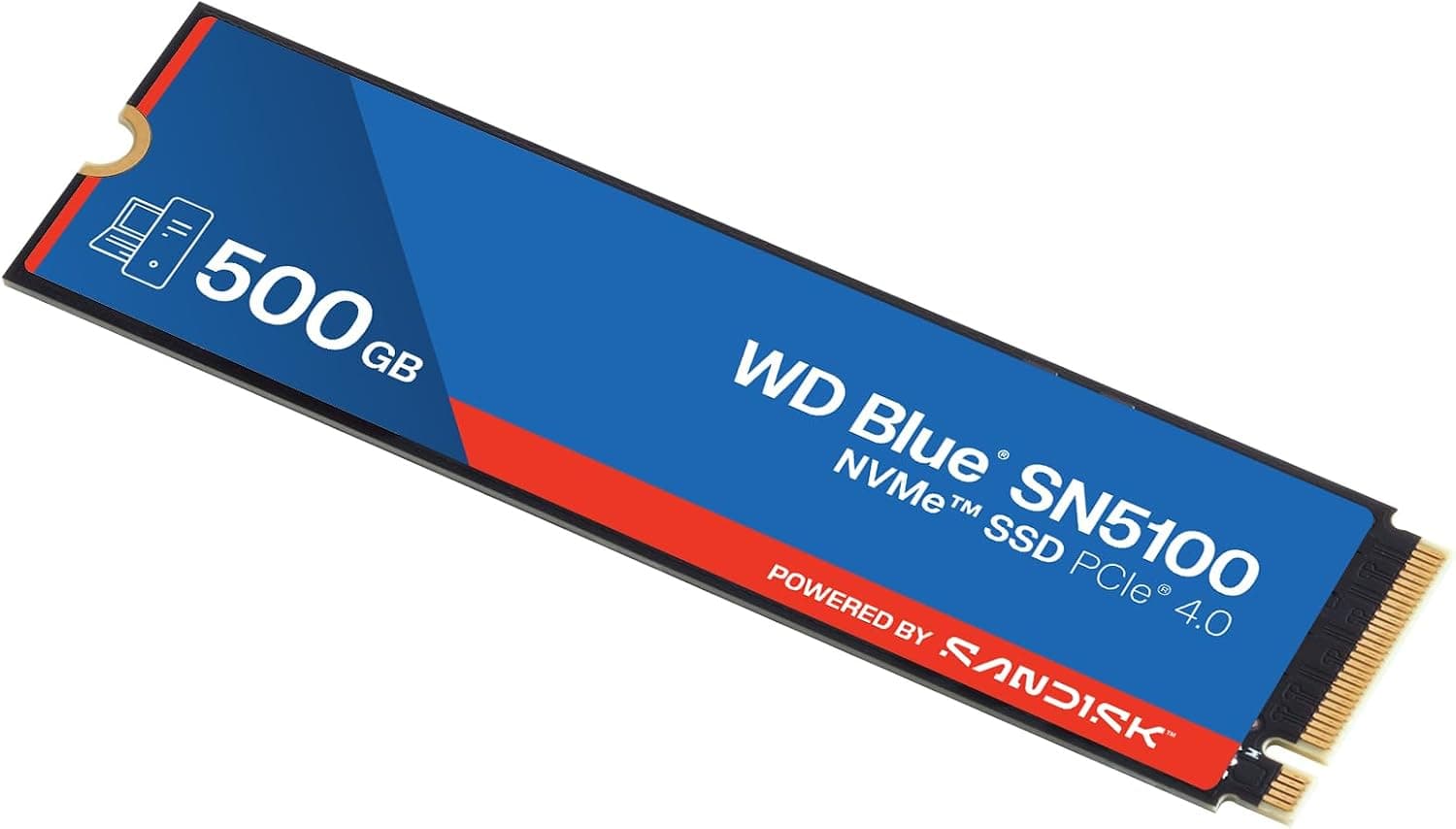 SSD اینترنال 500GB SANDISK WD Blue SN5100 با رابط NVMe مدل WDS500G5B0E SSD اینترنال 500GB SANDISK WD Blue SN5100 با رابط NVMe مدل WDS500G5B0E