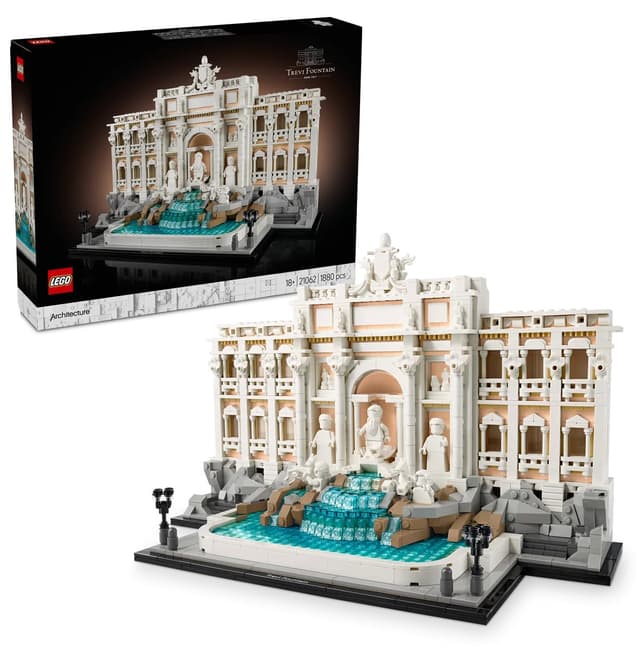 لگو 21062 Architecture فواره تروی با 1880 قطعه لگو 21062 Architecture فواره تروی با 1880 قطعه