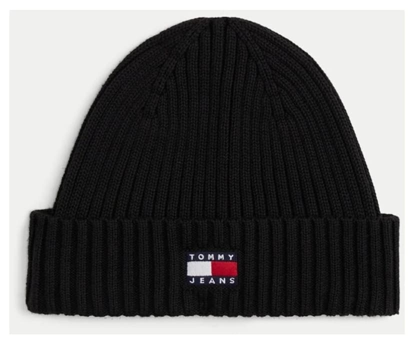 کلاه بنی مردانه Tommy Hilfiger مشکی مدل Heritage Core کلاه بنی مردانه Tommy Hilfiger مشکی مدل Heritage Core
