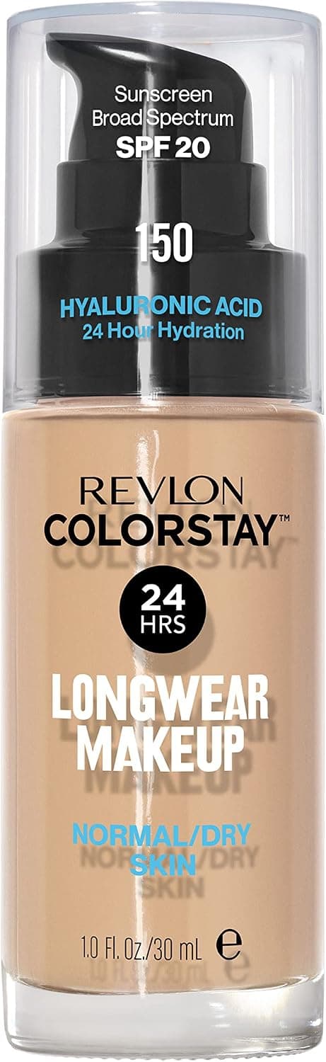 کرم پودر مایع Revlon مدل ColorStay برای پوست معمولی تا خشک 30ml شماره 110 Ivory کرم پودر مایع Revlon مدل ColorStay برای پوست معمولی تا خشک 30ml شماره 110 Ivory