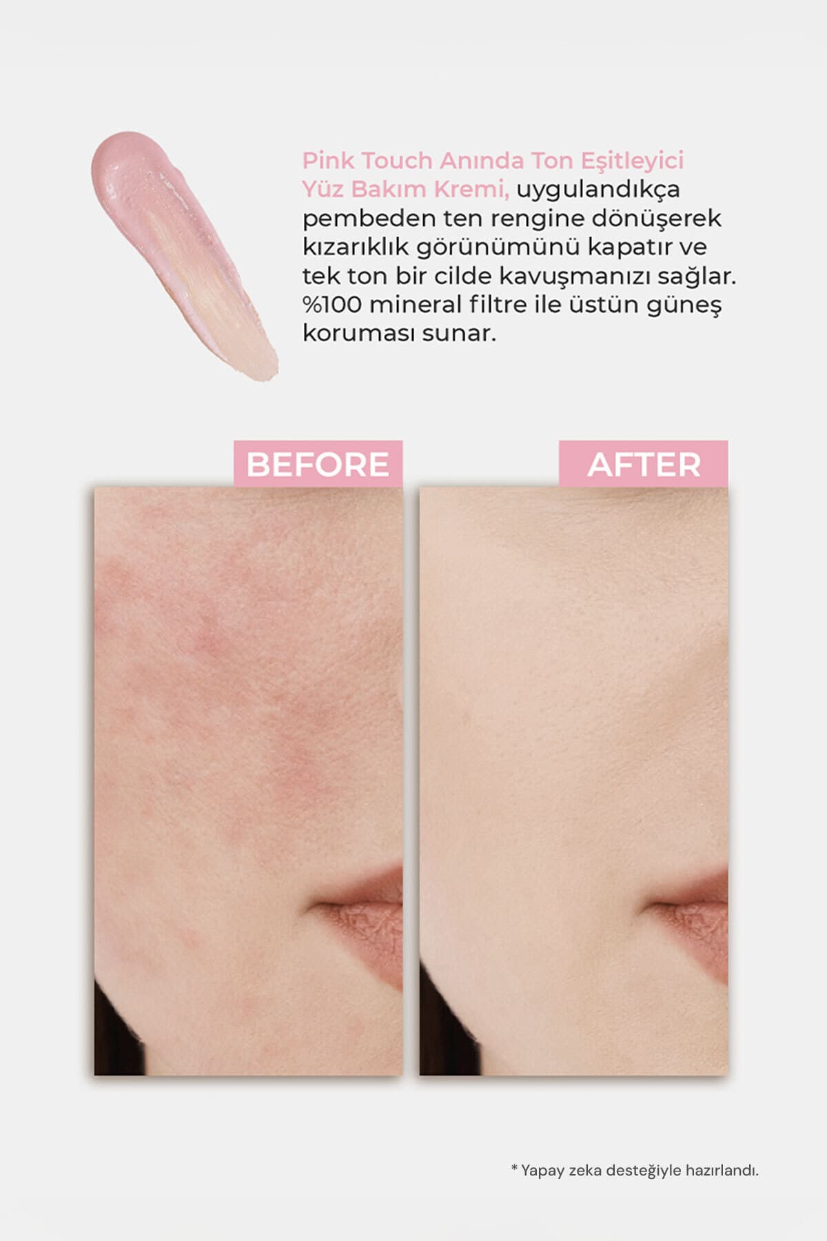 کرم ضد آفتاب صورت Sinoz Pink Touch یکنواختکننده تن پوست SPF50+ PA++++ 50ml کرم ضد آفتاب صورت Sinoz Pink Touch یکنواختکننده تن پوست SPF50+ PA++++ 50ml