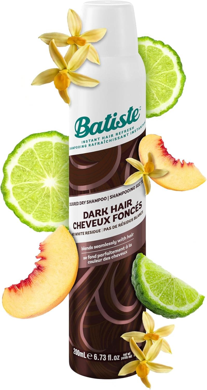 شامپو خشک حجمدهنده Batiste مناسب موهای بیحالت، پاککننده چربی ریشه 200ml شامپو خشک حجمدهنده Batiste مناسب موهای بیحالت، پاککننده چربی ریشه 200ml