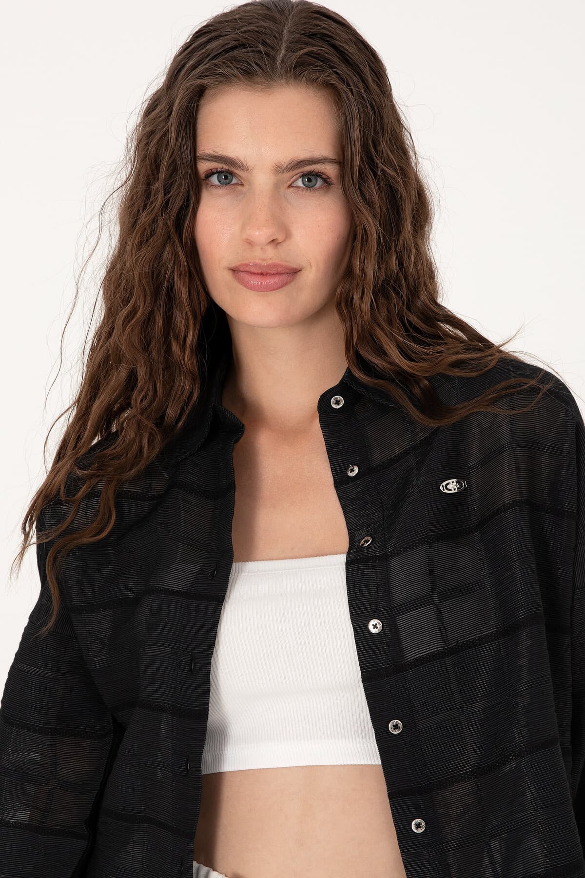 پیراهن زنانه U.S. Polo Assn. مشکی آستین بلند مدل 50299665-VR046 پیراهن زنانه U.S. Polo Assn. مشکی آستین بلند مدل 50299665-VR046