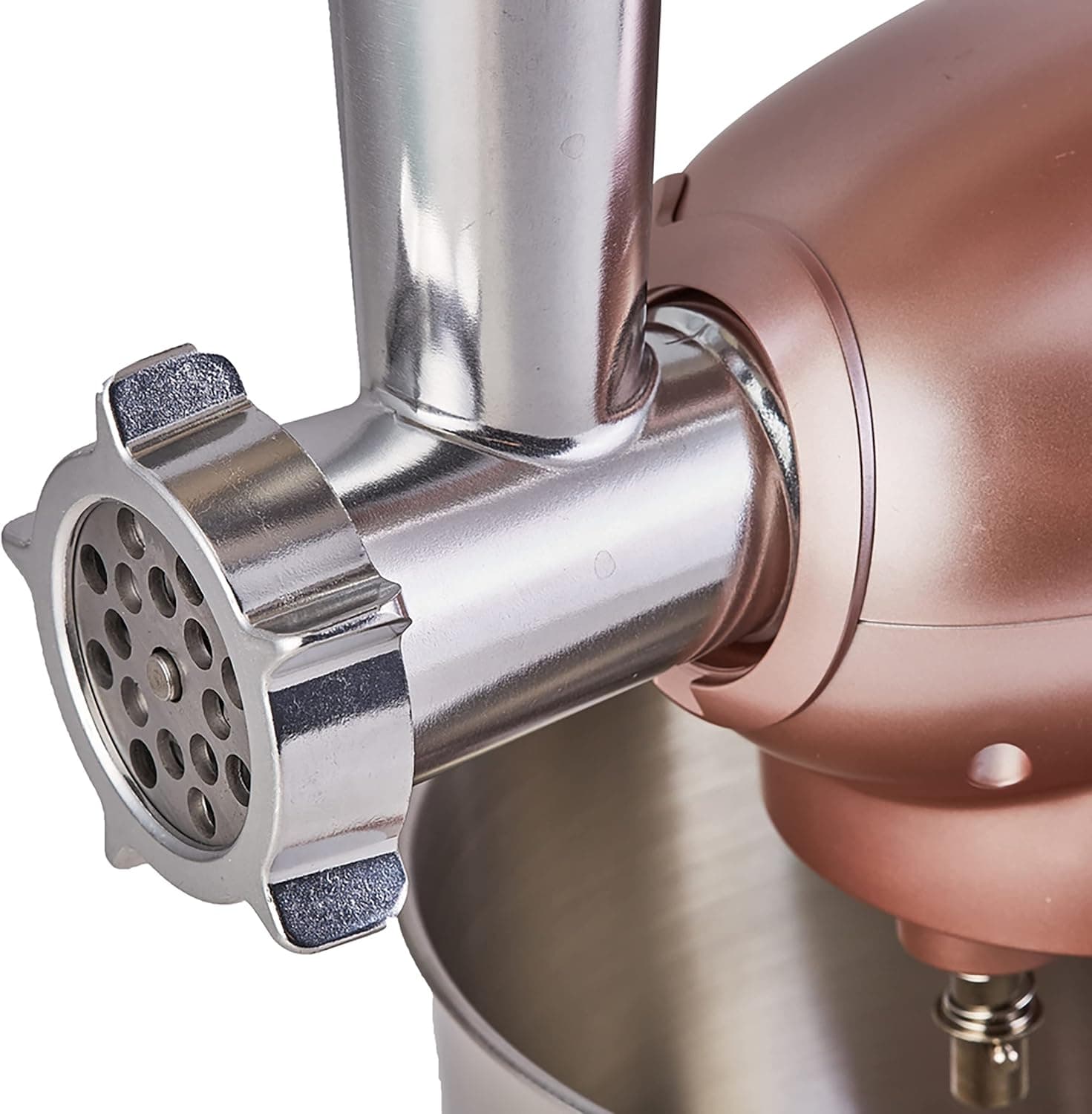 میکسر استند KARACA استیل ضدزنگ 1400W 5.5L رزگلد مدل Multichef میکسر استند KARACA استیل ضدزنگ 1400W 5.5L رزگلد مدل Multichef