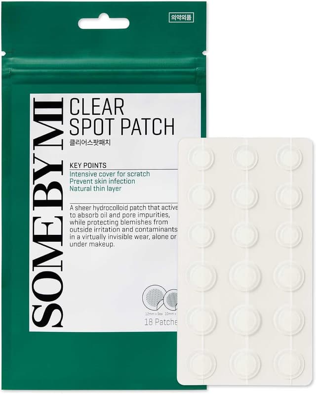 پچ جوش Some By Mi هیدروکلوئید 30 Days Miracle Clear Spot Patch 18 Counts پچ جوش Some By Mi هیدروکلوئید 30 Days Miracle Clear Spot Patch 18 Counts
