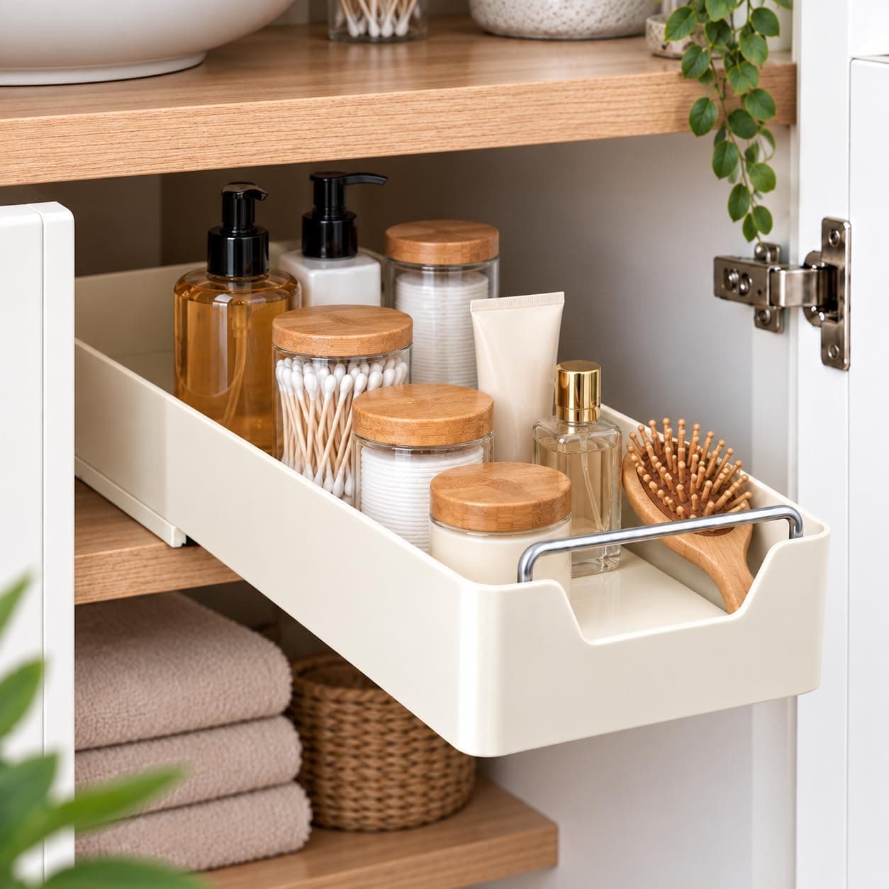 ارگانایزر ریلی کشویی Orret Home 34 x 13,5 x 6,5 cm کوچک ارگانایزر ریلی کشویی Orret Home 34 x 13,5 x 6,5 cm کوچک